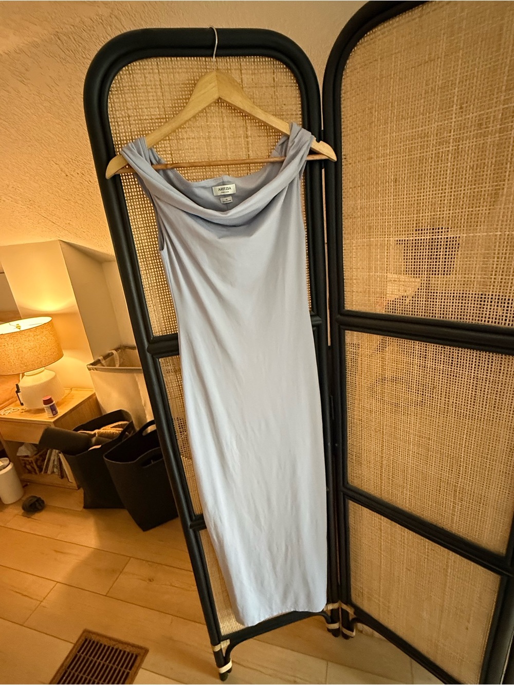 Aritzia Original Contour Ravish Maxi Dress Lilac Size Medium